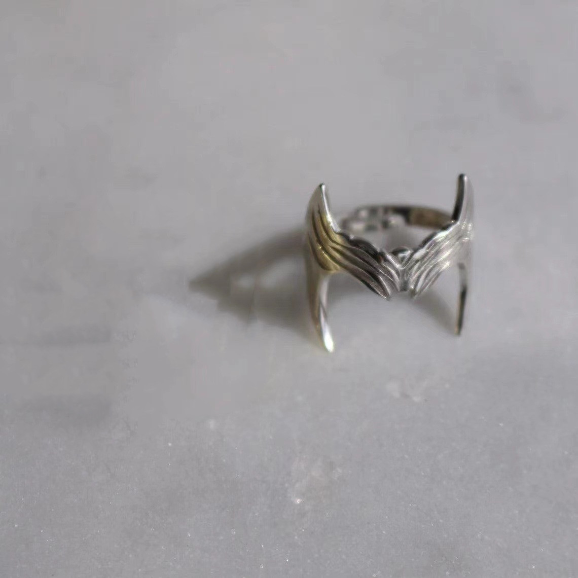 Bague Cornes — vue 2