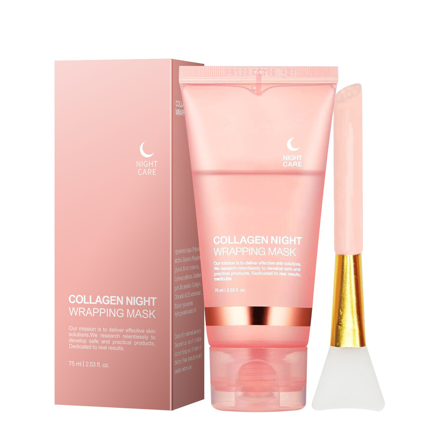 Mascarilla facial de colágeno