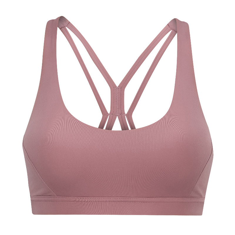 Title 7, Reggiseno sportivo yoga senza ferretto, arricci...