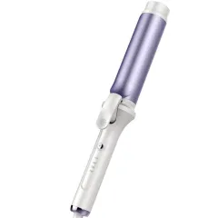 Fully Automatic Curling Stick Has 40mm Large Waves And Lasts For A Long Time - White Purple - View 1