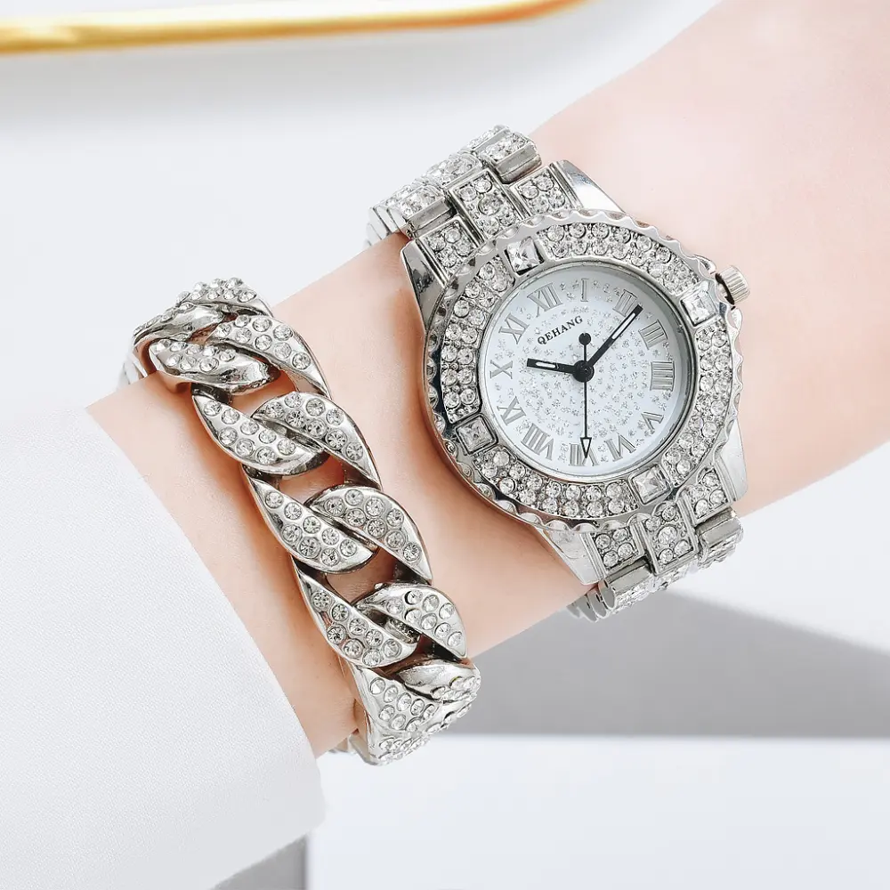 New Women's Suit Bracelet Fashion Exquisite with Diamond English