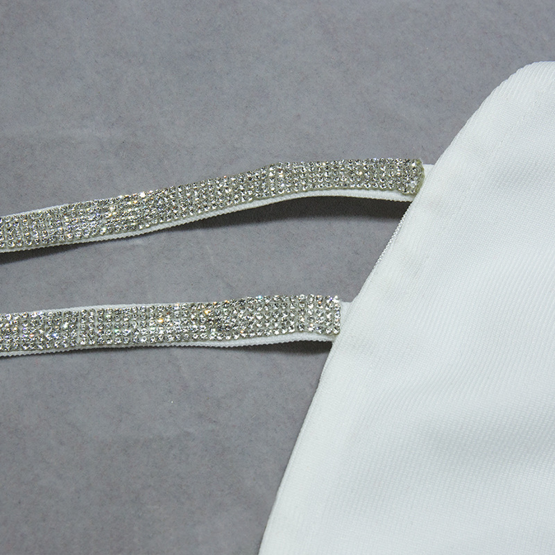 Women's Cutout Slanted Shoulder Tube Top Dress