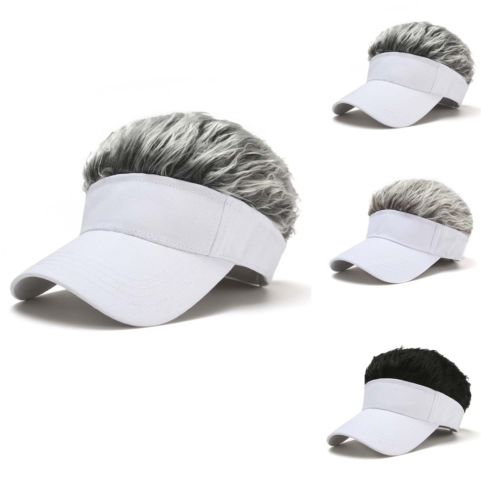 Men's Trendy Peaked Outdoor Shade Wig