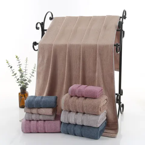 Fiber and Ink Bamboo Bath Towel for Adult Household