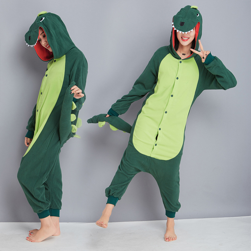 Title 2, Cartoon Animal Jumpsuit Couple Home Service