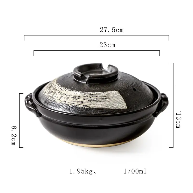 Stew Pot Soup Household Ceramic Gas Clay