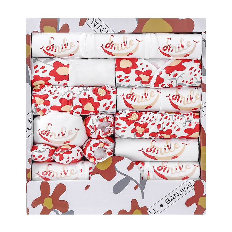 18 Piece Cotton Newborn Clothes Gift (No Box) - Picture 18 of 18