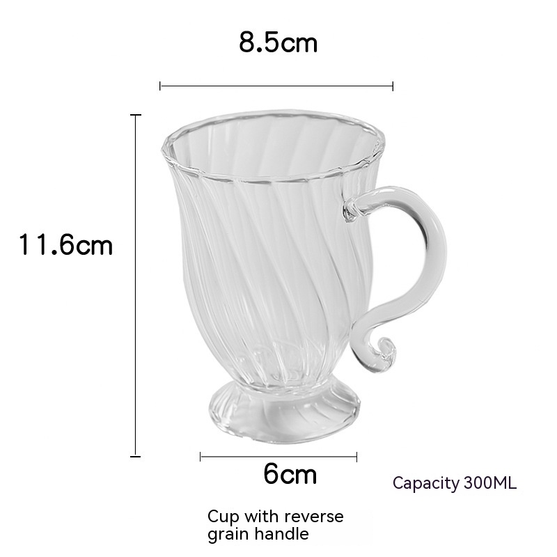 Inverse Grain Handle Cup