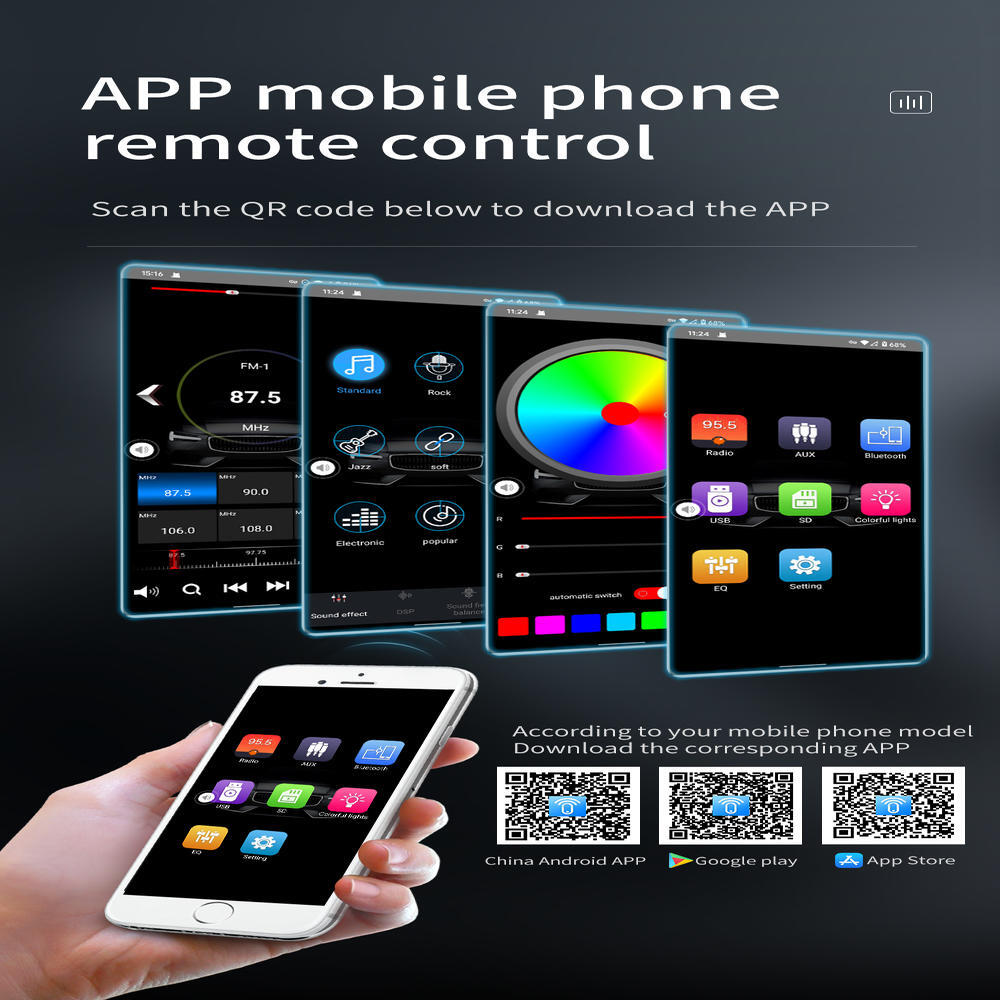 Single Din Car Stereo Radio Bluetooth MP3 Player In Dash Head Unit FM USB AUX SD 10