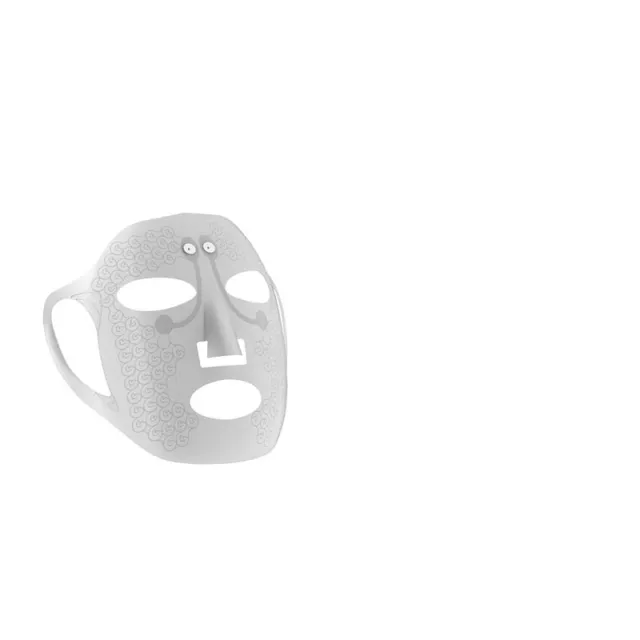 Electric Facial Massage Mask Face Massager Skin Tightening Moisturizes Anti wrinkle Reduces Wrinkles Beauty Device Skincare White - Shop at LoveMi