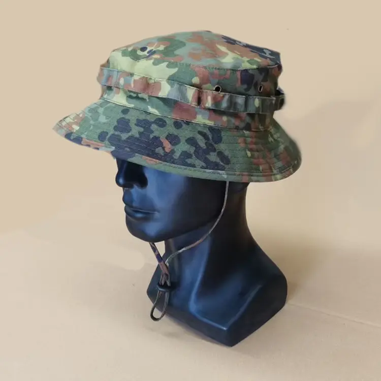 Camouflage Army Fan Tactical Short Brim Bonnie
