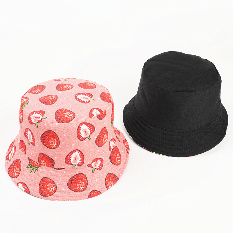 Title 6, Double-Sided Fisherman Hat Female Outdoor Leisu...