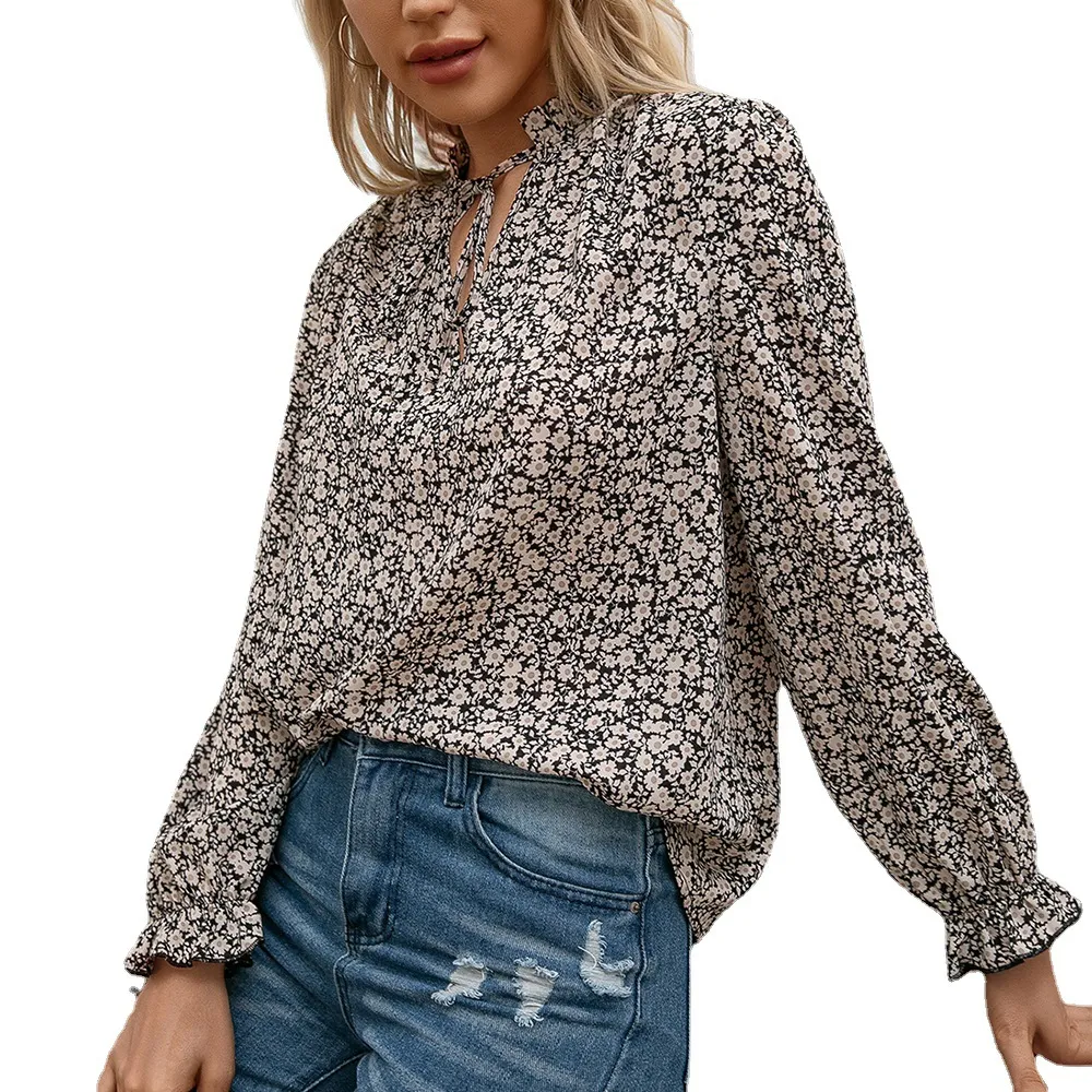 Top Trendy Fashion Casual Slim Fit Retro Women's - Black