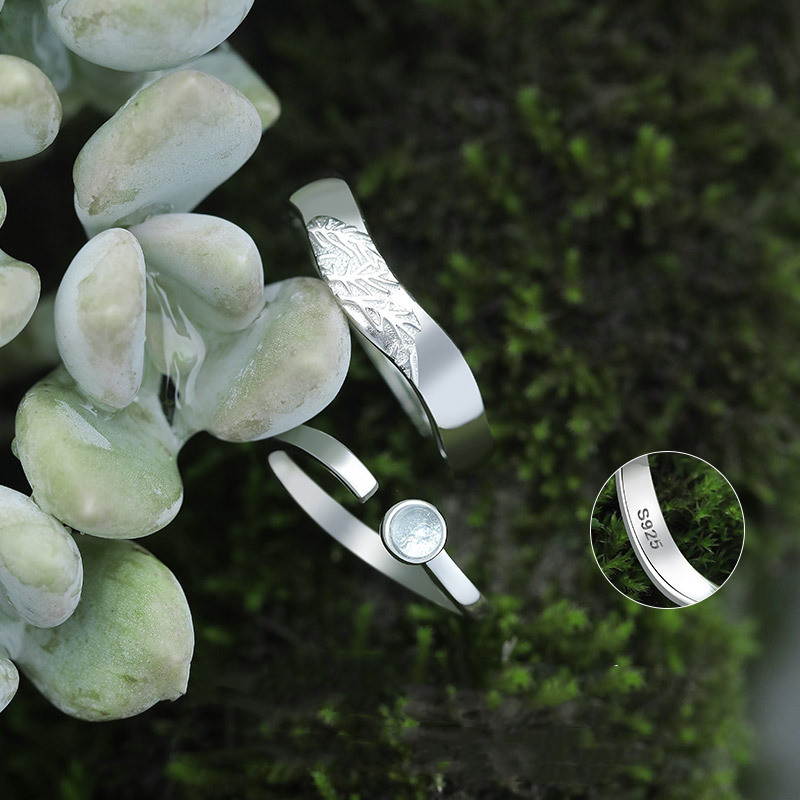 Small Design Jianjia Bailu Lovers' Ring — foto 3
