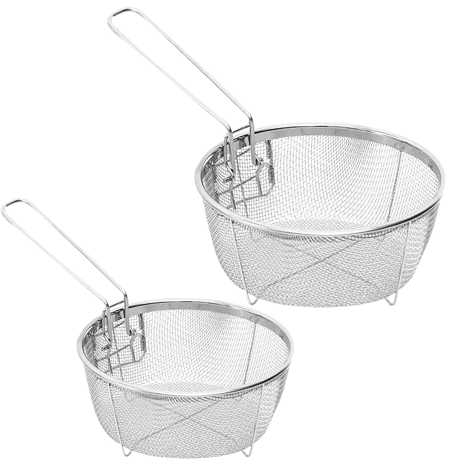 Title 7, Household Round Frying Basket Can Be Folded