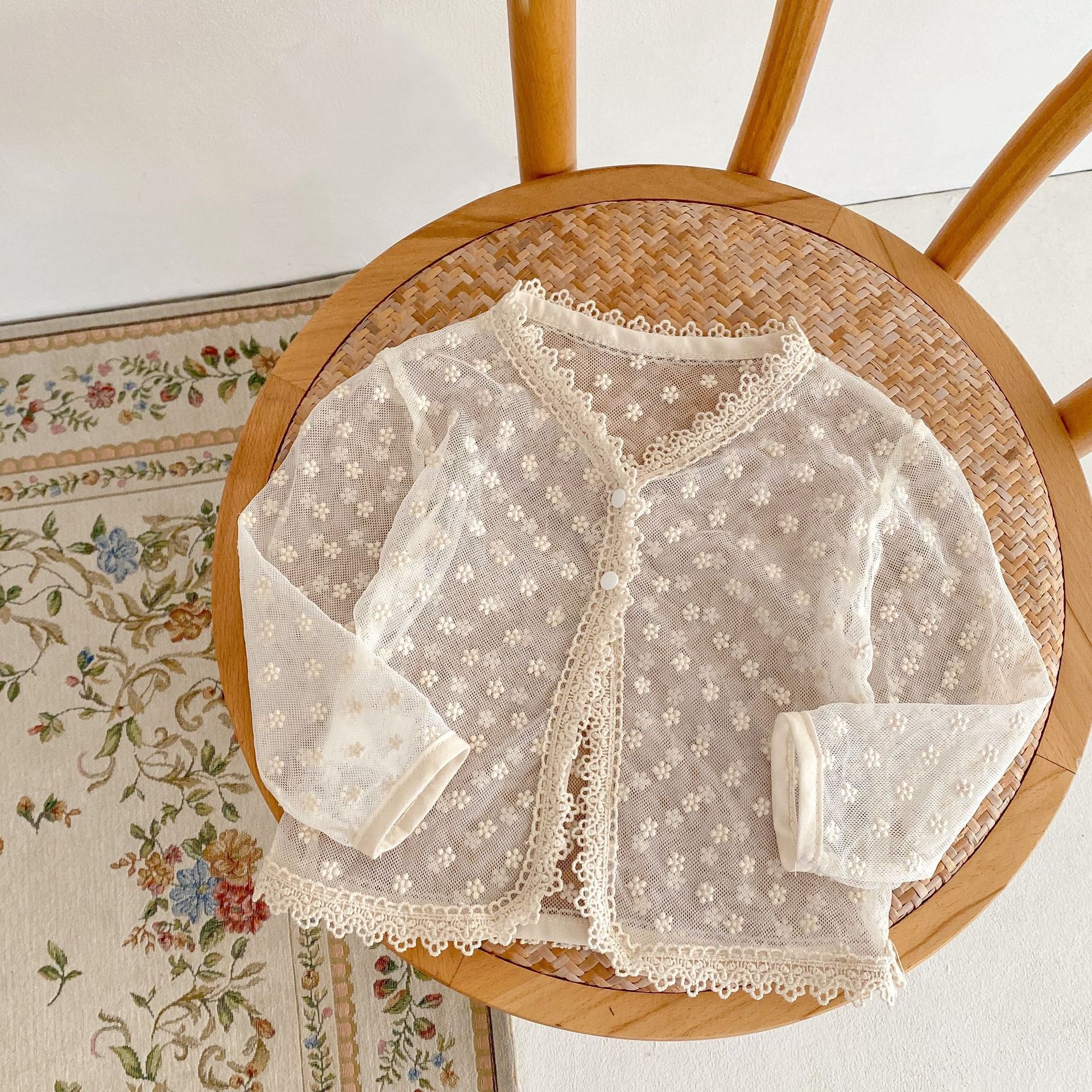 Girls' Lightweight Little Coat With Everything