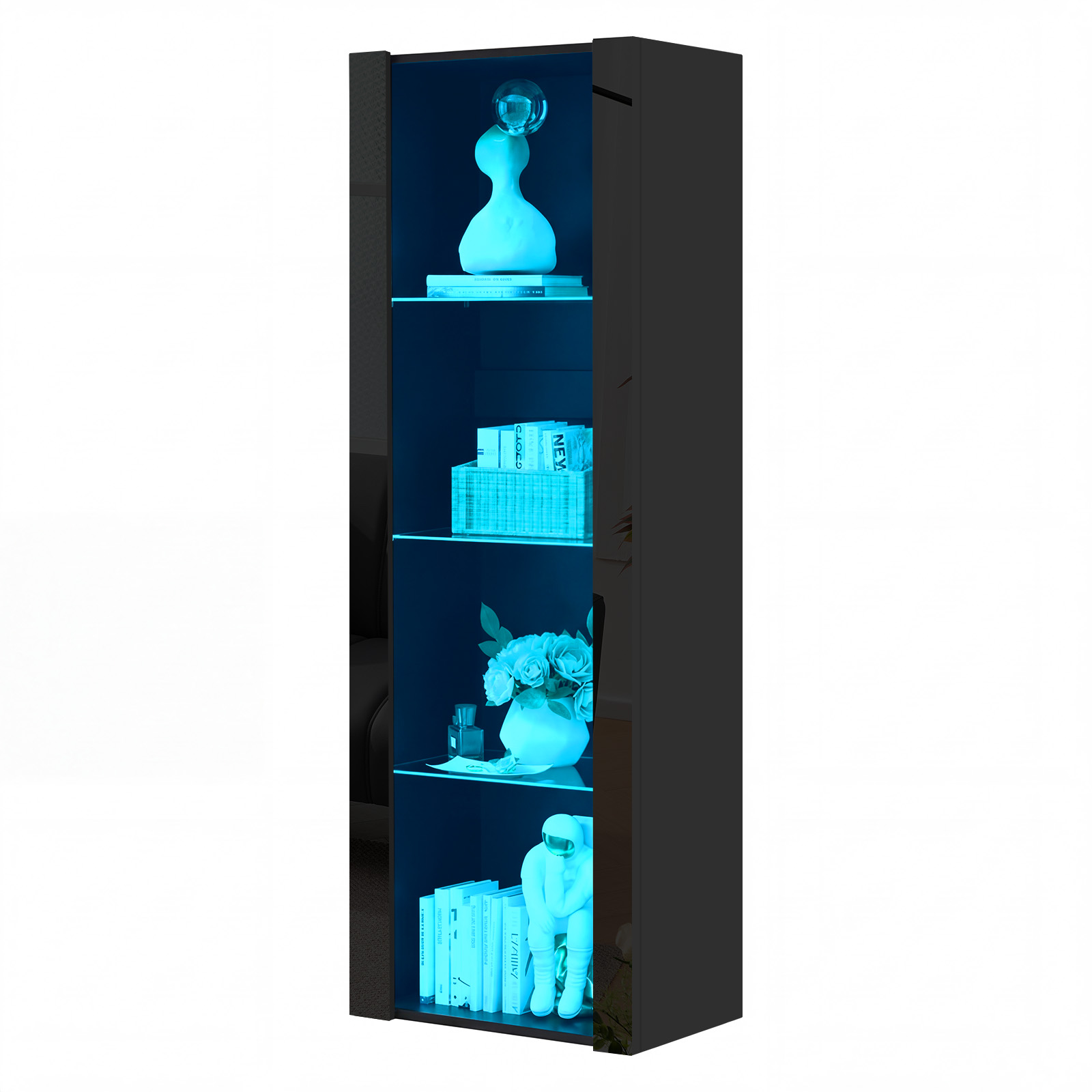 Modern Living Room Cupboard,Display Unit Cabinet Sideboard Free Standing — image 11