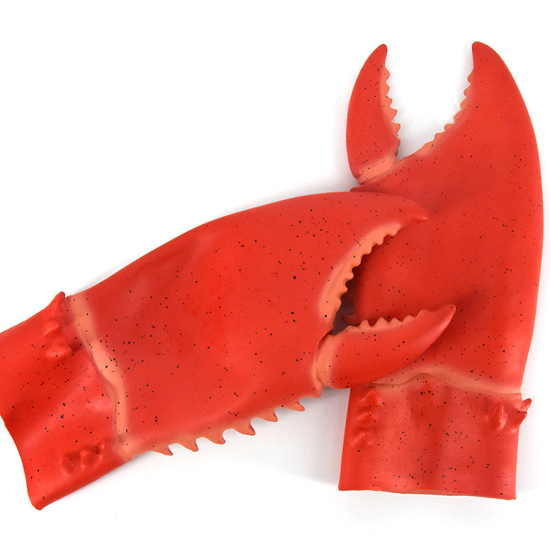 Halloween Accessories Props Animal Latex Crab Gloves — foto 2