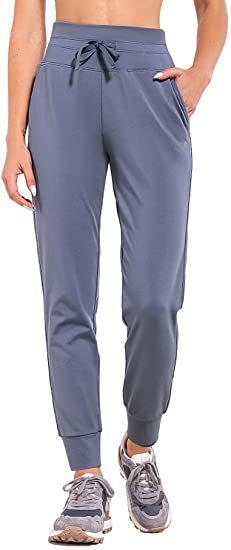 Womens Wool Pants Waterproof Sports Pants High Waist Warmth