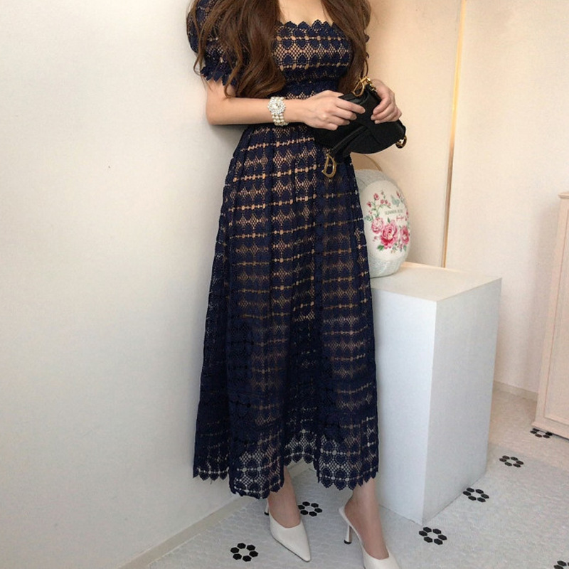 Lace Print Dress, picture 3 of 5