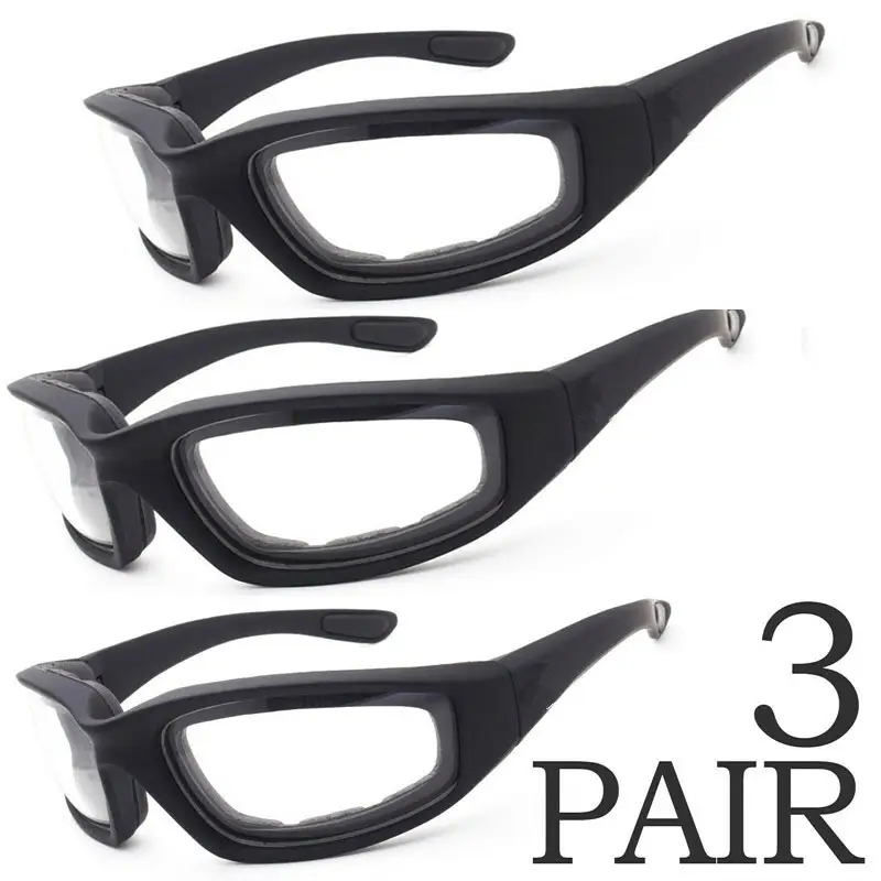 Cycling Sunglasses Chopper Outdoor Sports Glasses For Men Wrap Around UV400 Protection For Fishing Driving Glasses Windproof