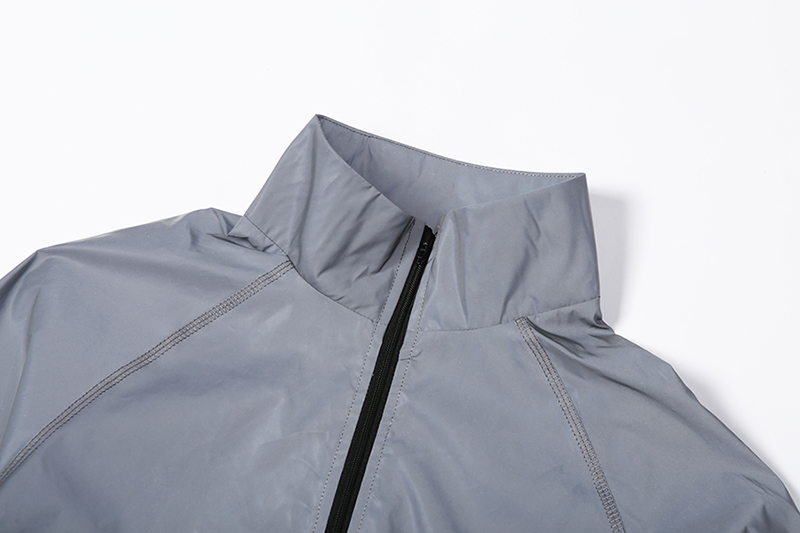 Title 8, Reflective loose drawstring night running jacket