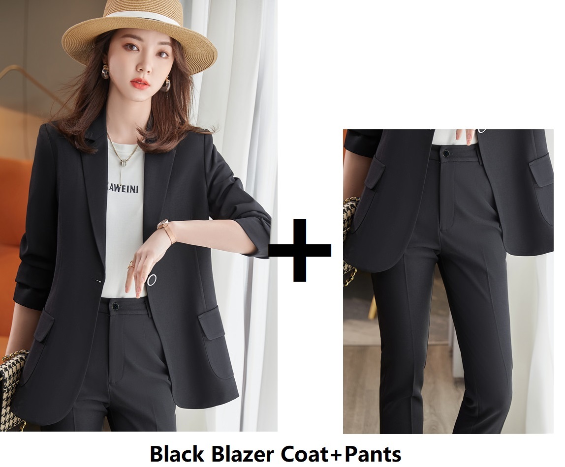 Two-piece Female Casual Fashion Professional Wear