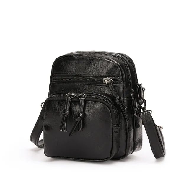 New Bag Women Soft Leather Shoulder Bag Women Black - Shop at LoveMi