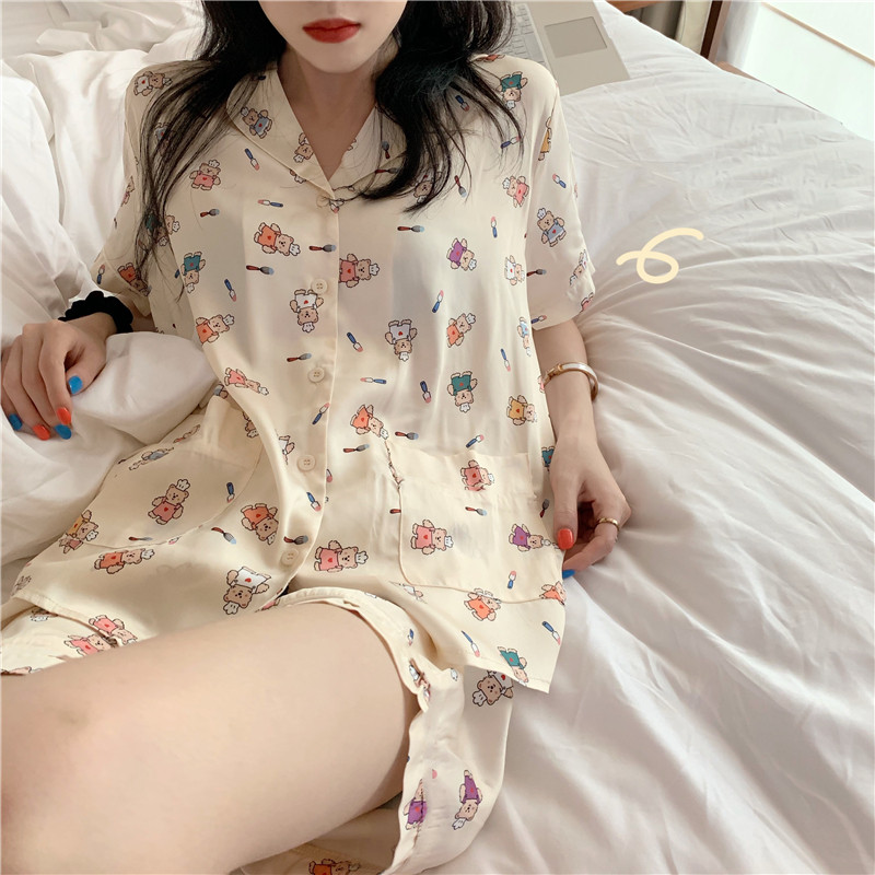 Title 5, Short-sleeved Pajamas Women