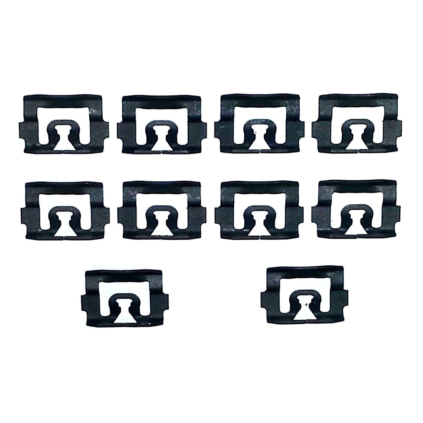 For 83-96 Front Windshield Rear Window Moulding Molding Trim Clip Clips 10pc RR