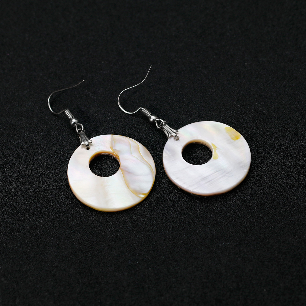 Natural Abalone Shell Earrings Fashion Lady Earrings