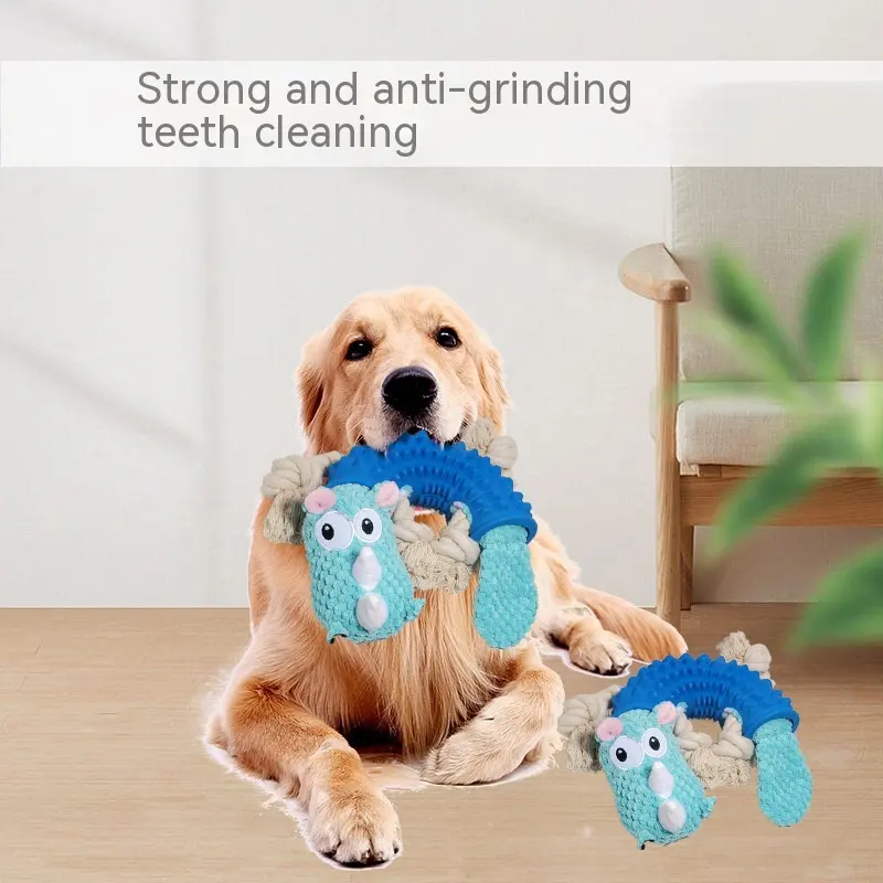 Pet Sounding Rubber Sleeve Animal Shape Bite-resistant