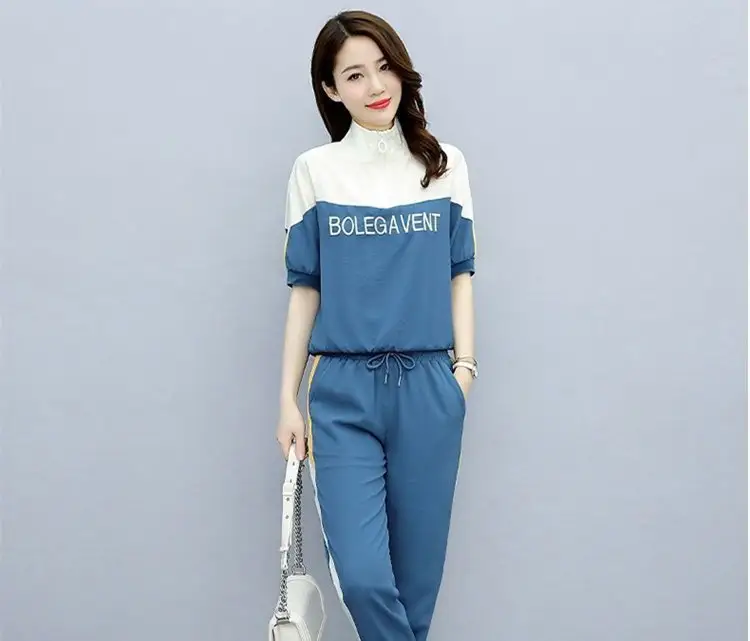 Western-style Sports And Leisure Two-piece Leggings Suit