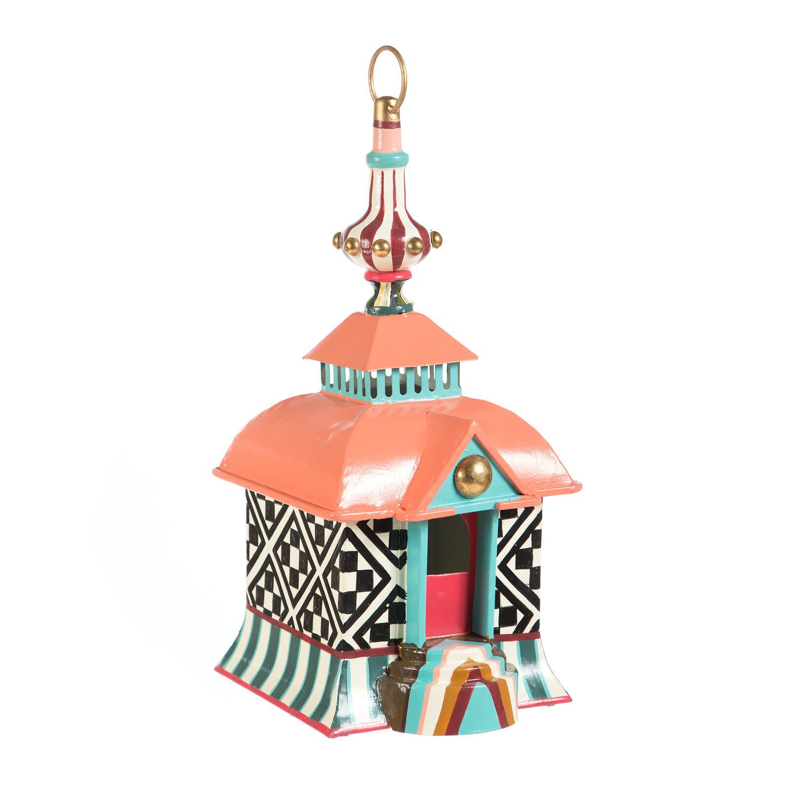 Title 4, Outdoor Creative Castle Pendant Feeder Birdhous...