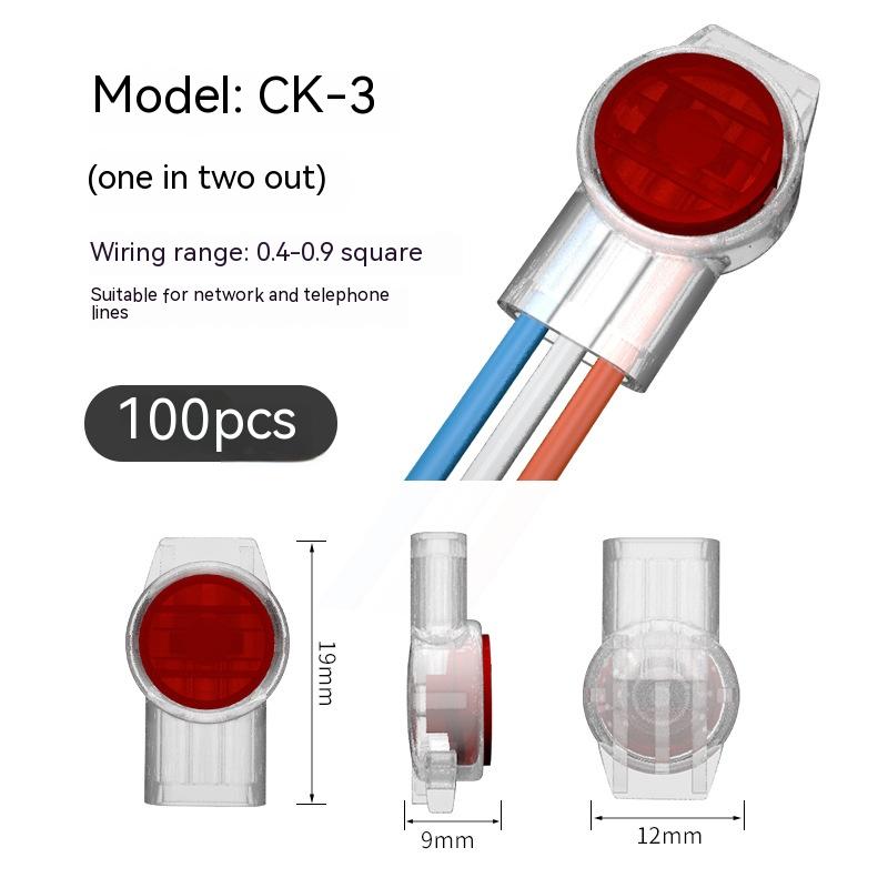 Title 5, Conector rápido para fios telefônicos K1 K2 K3 ...