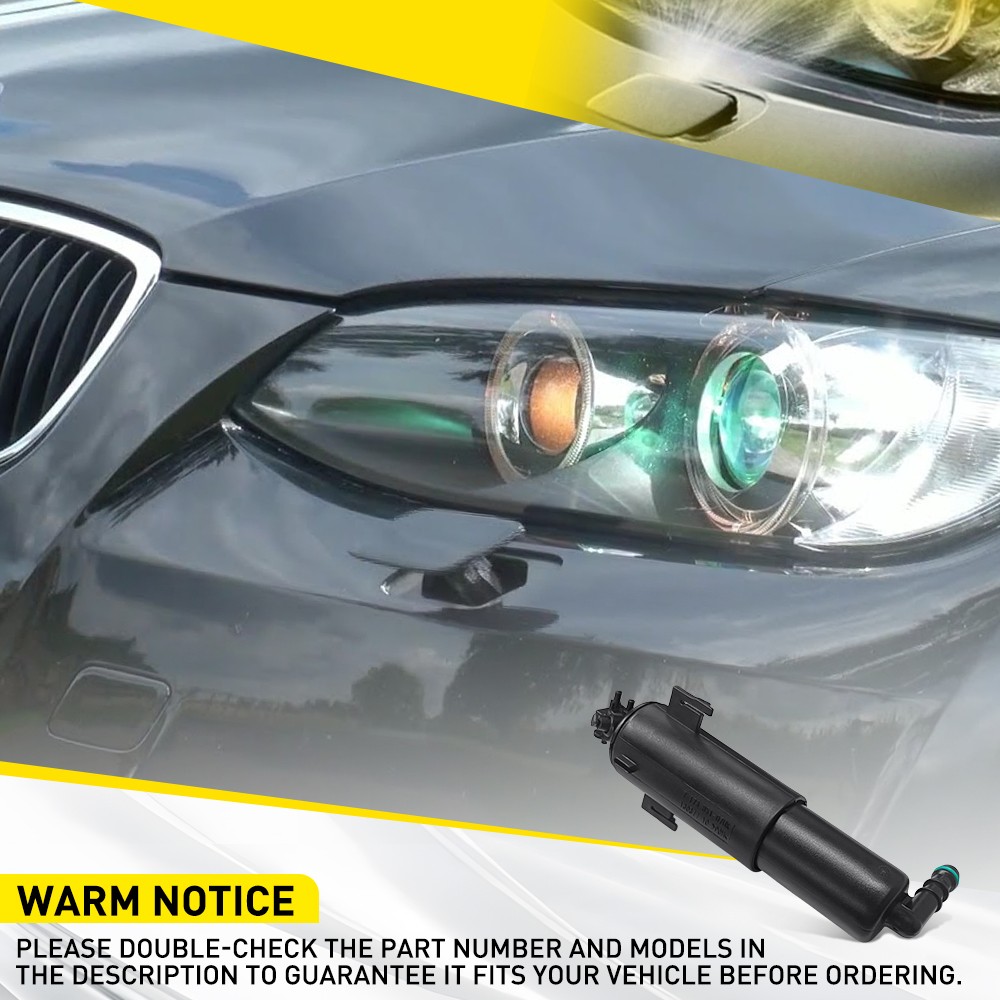 Pair Of Front Headlight Washer Jet Left Right Side Fits For BMW X5 E70 — image 6