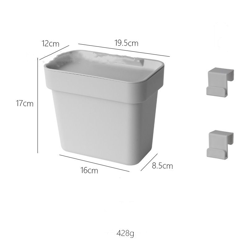 Title 4, Wall-mounted storage bucket