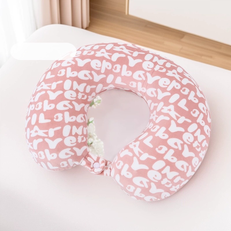 Memory Foam U-shaped Pillow For Travel And Office Use