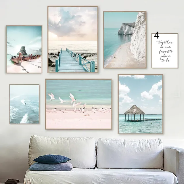 Simple Decorative Printed Canvas Painting For Living Room 4 Style - Shop at LoveMi