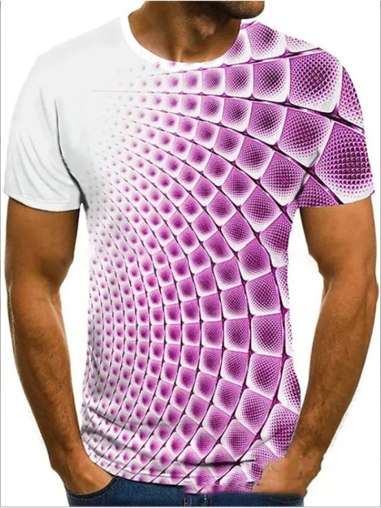 Title 3, Camiseta de hombre de verano con estampado, man...