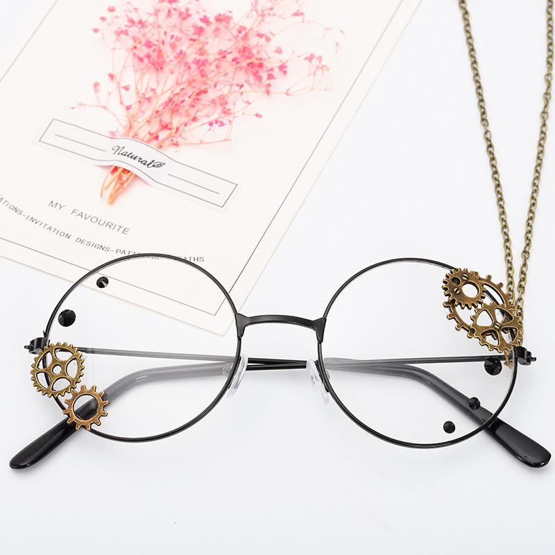 Title 4, Steampunk Eyeglass Frame Lolita Original Style