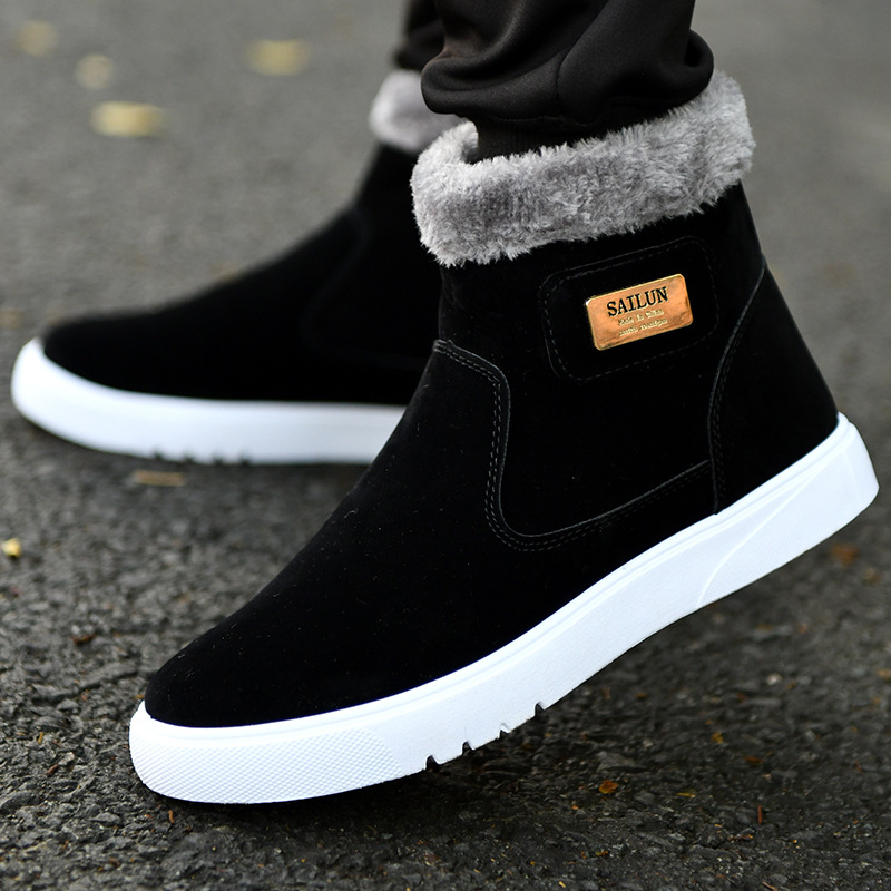 Title 2, Winter snow boots short boots high-top men