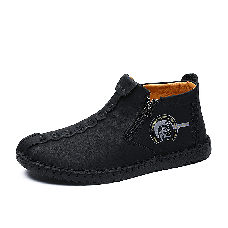 Title 7, British Zipper Handmade Mens Shoes Elevate You...