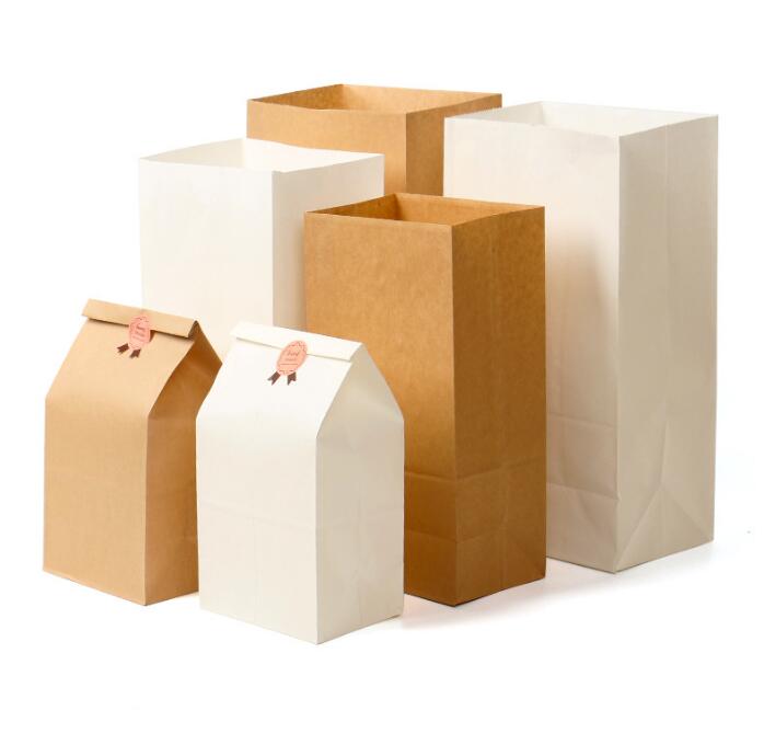 Title 2, 100 pcs Paper bags for Kraft refrigerator