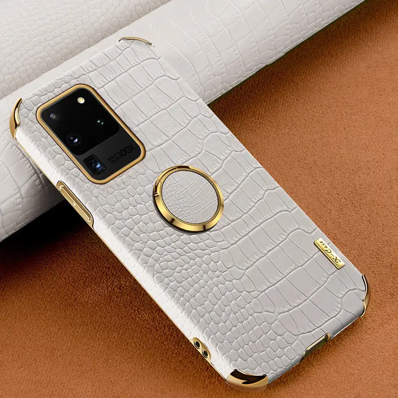 Pattern Wristband Phone Case With Ring Protection Case