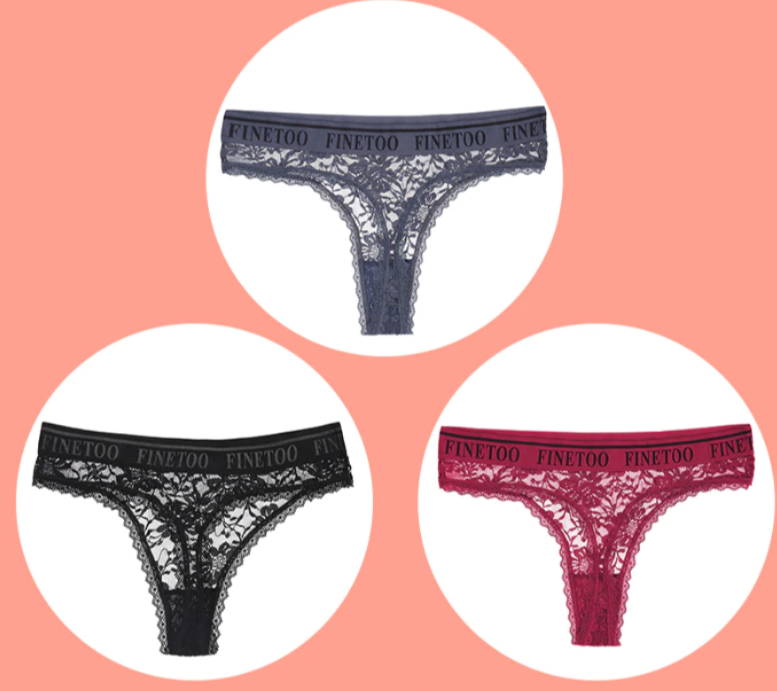 Title 9, String pour femme en dentelle, T-Pants conforta...