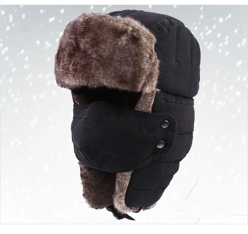 Female Ear Protection Autumn And Winter Mask Hat