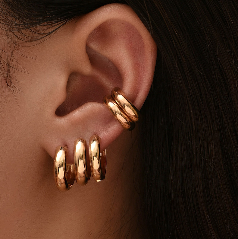 Creative Ladies Wear Earrings Fashion Alloy Tide