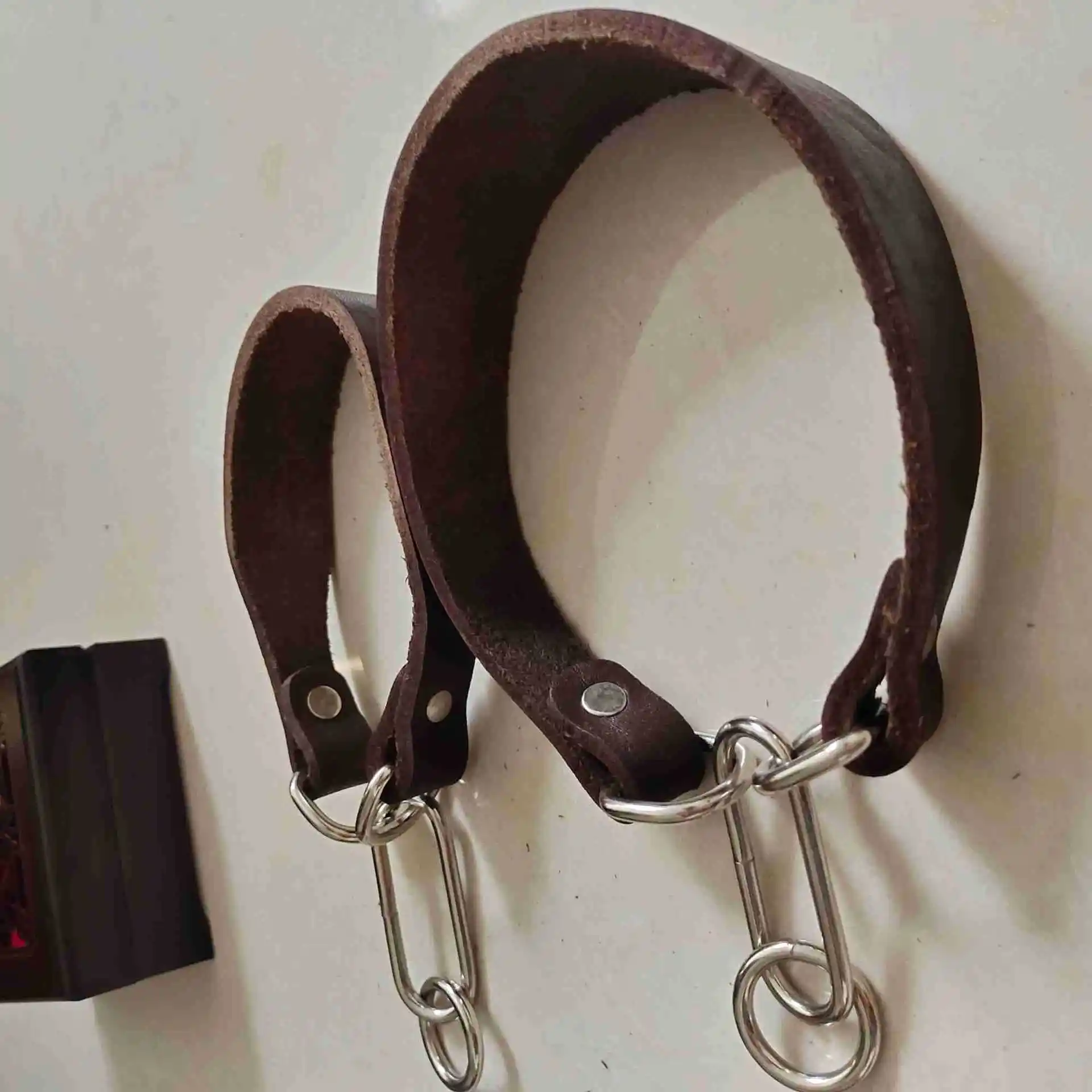 Widened Greyhound Leather Collar