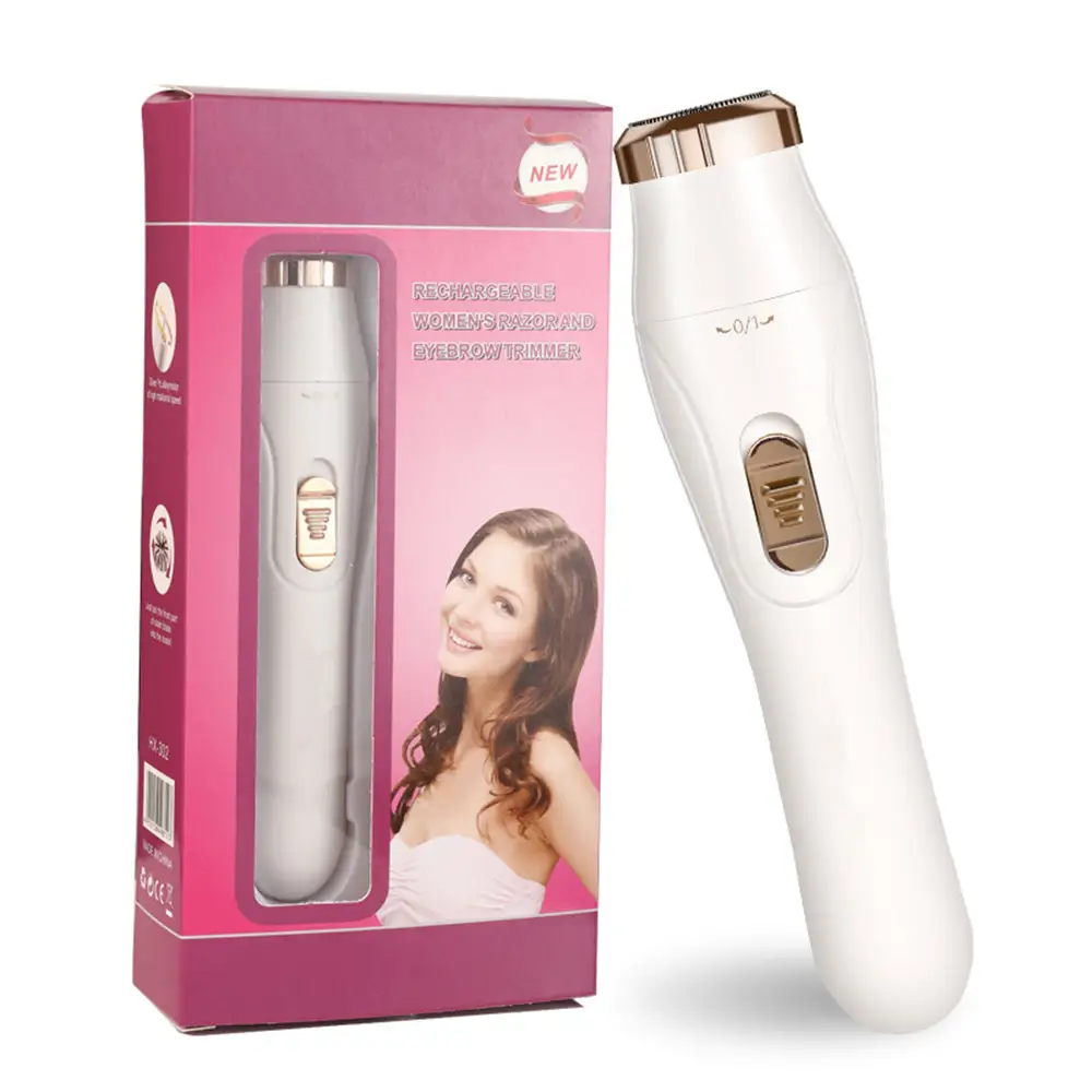 3 In 1 Eyebrow Ear Nose Beard Trimmer Set Hair Remover Clipper Shaver USB Rechargeable
